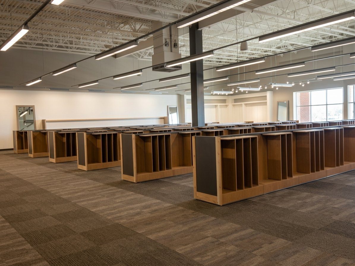 DSW interior, Capitol Heights, MD